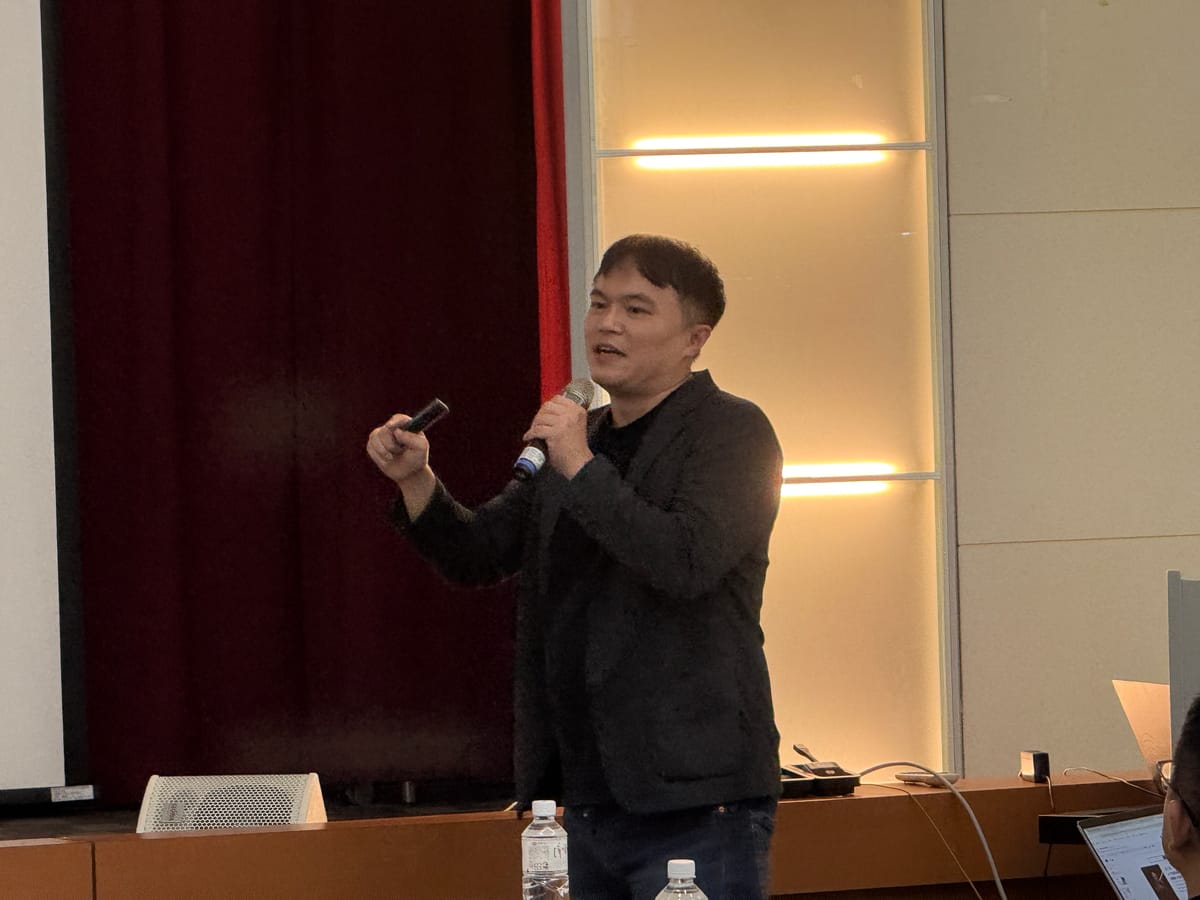 那天我在產業園區分享：AI 能不能做起來，其實看人