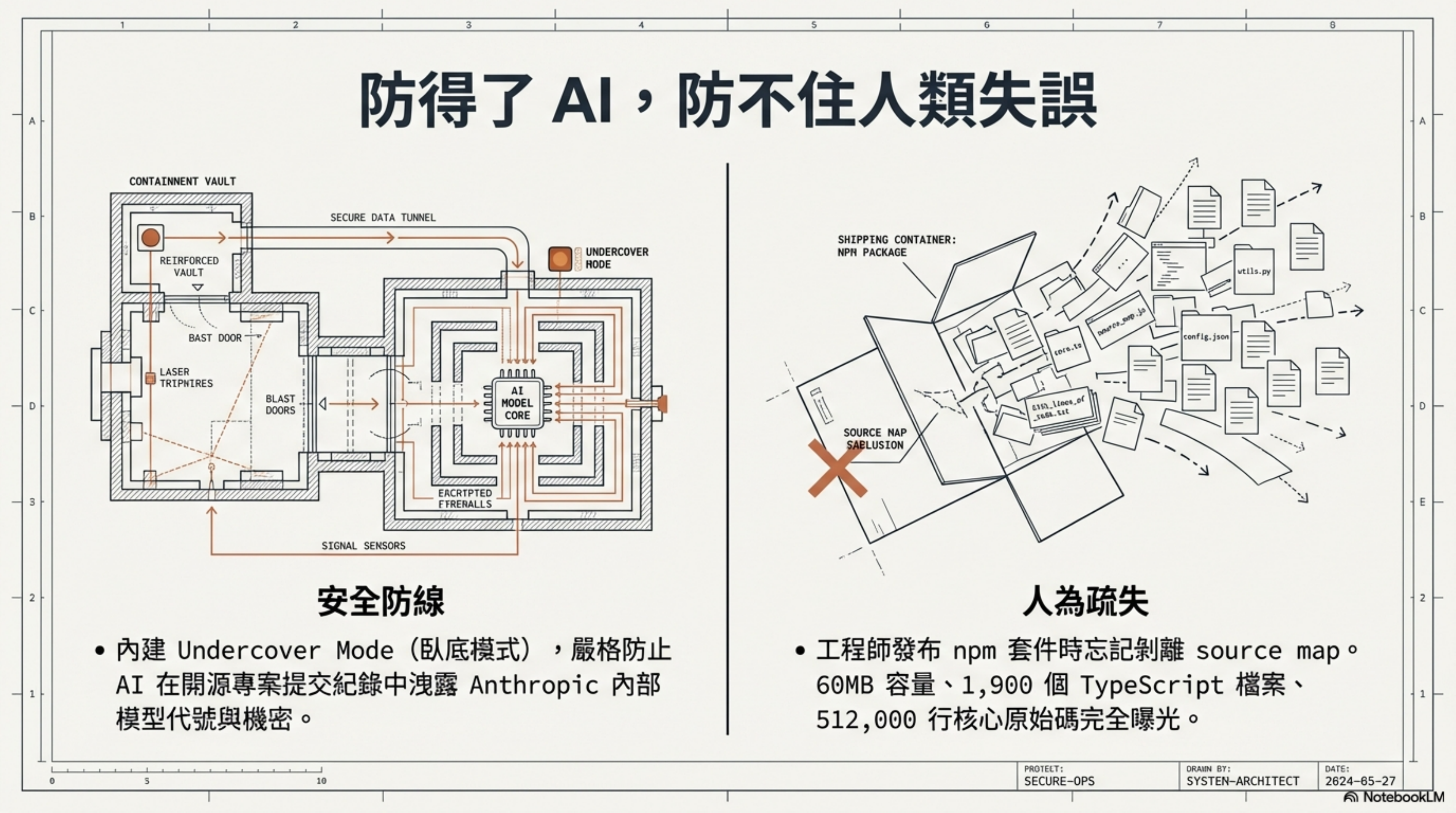 防得了 AI，防不住人類失誤