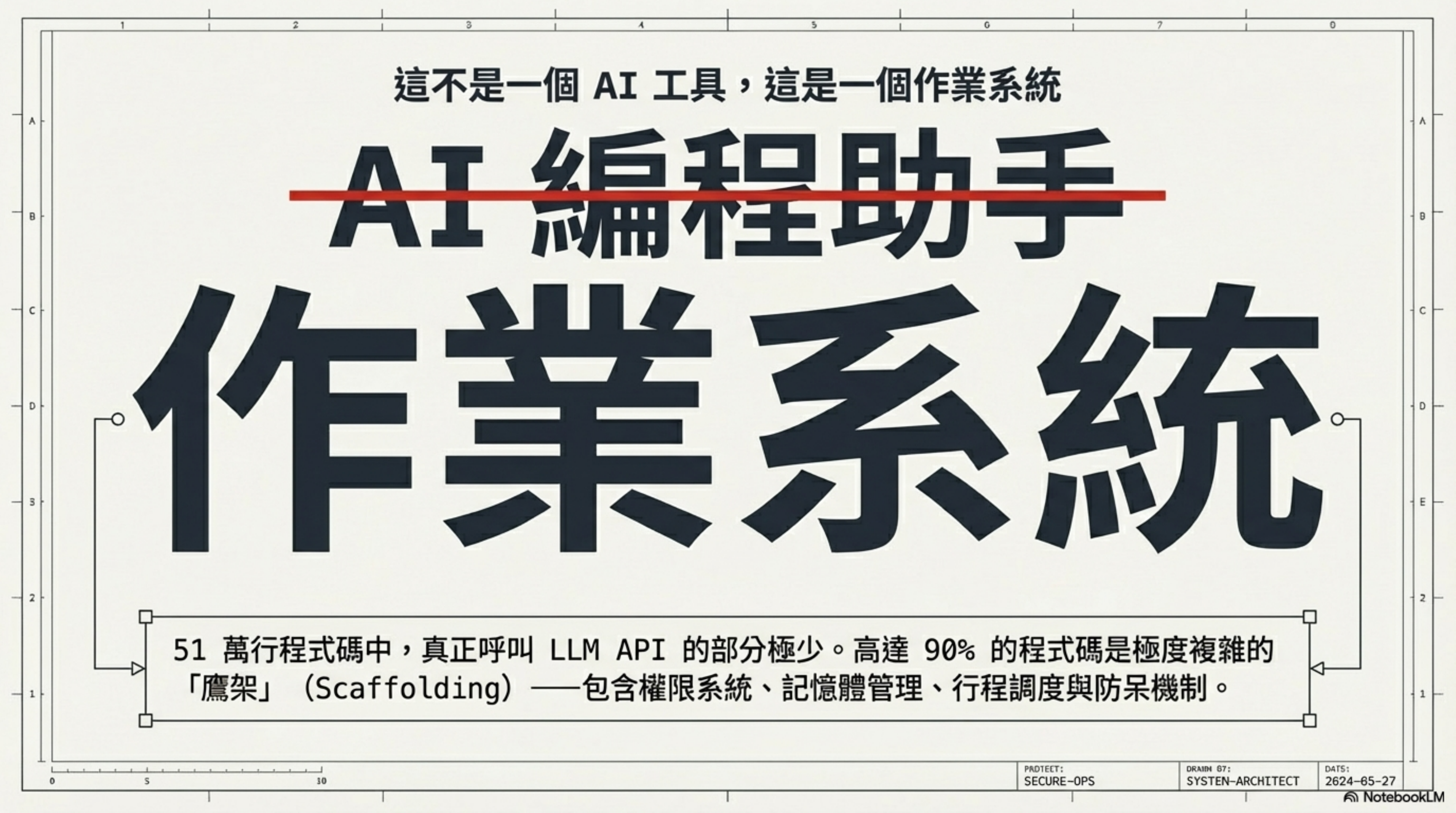 這不是 AI 工具，這是一個作業系統