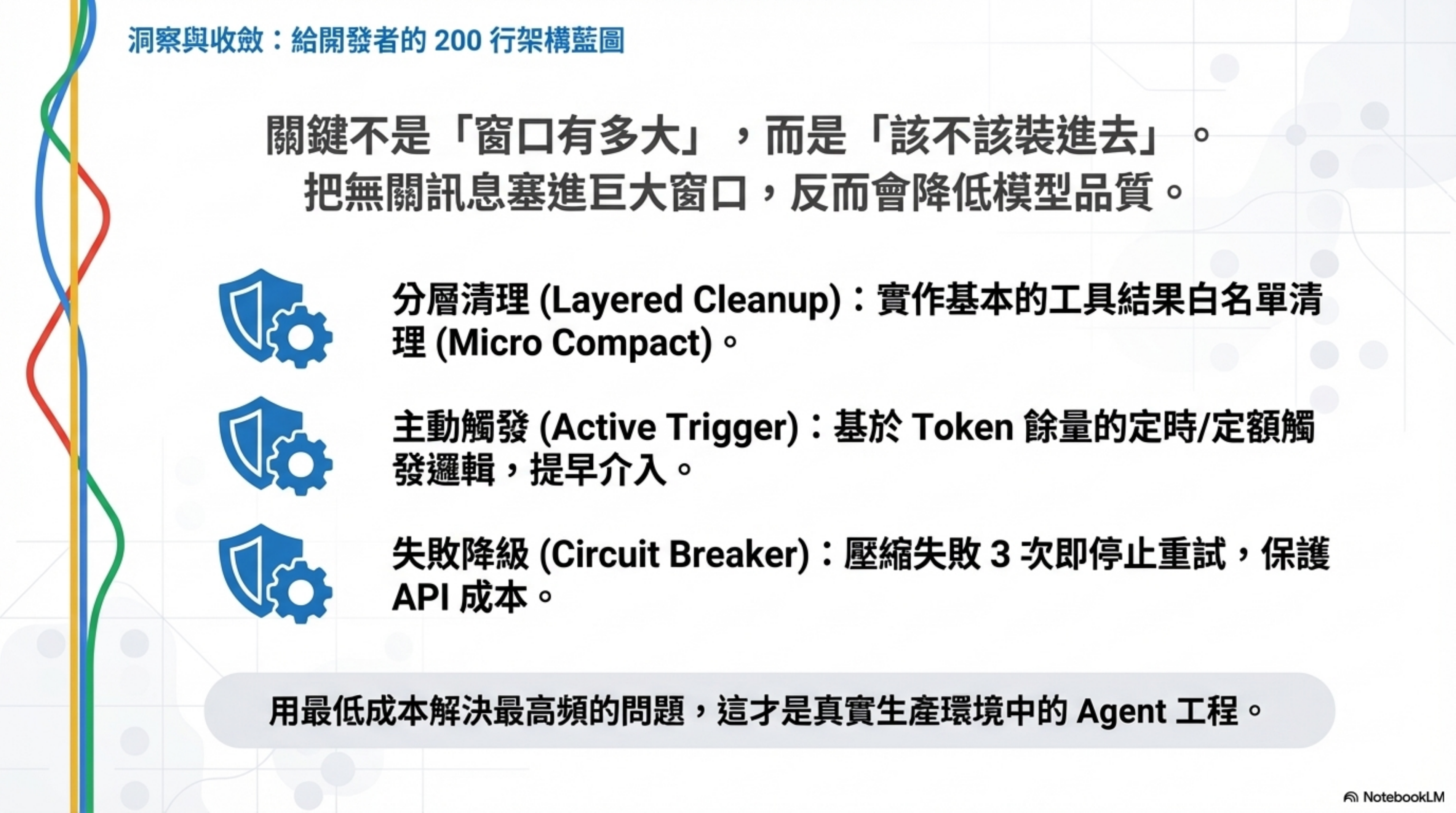 洞察與收斂:給開發者的 200 行架構藍圖