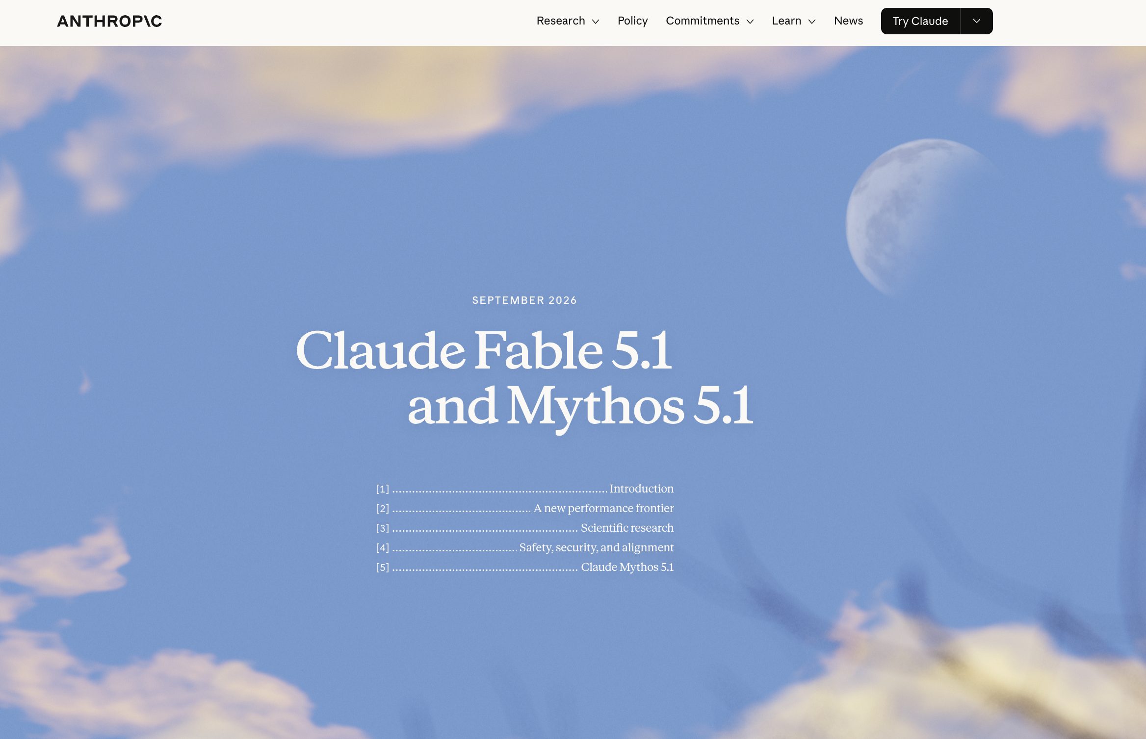 Intelligence Index 66 分登頂：Fable 5.1 可能是你付得起最接近 AGI 的模型