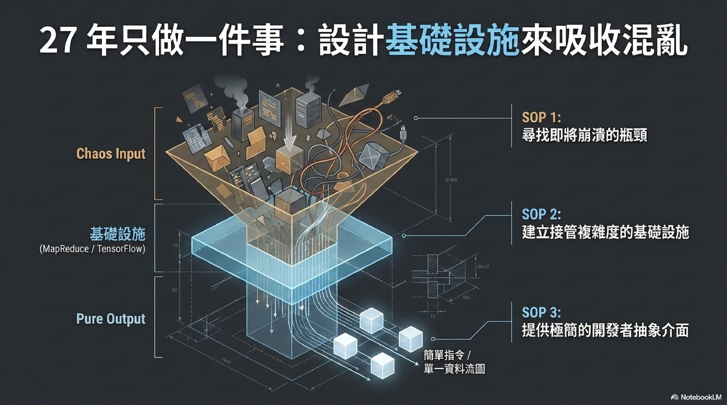 27 年只做一件事:設計基礎設施來吸收混亂