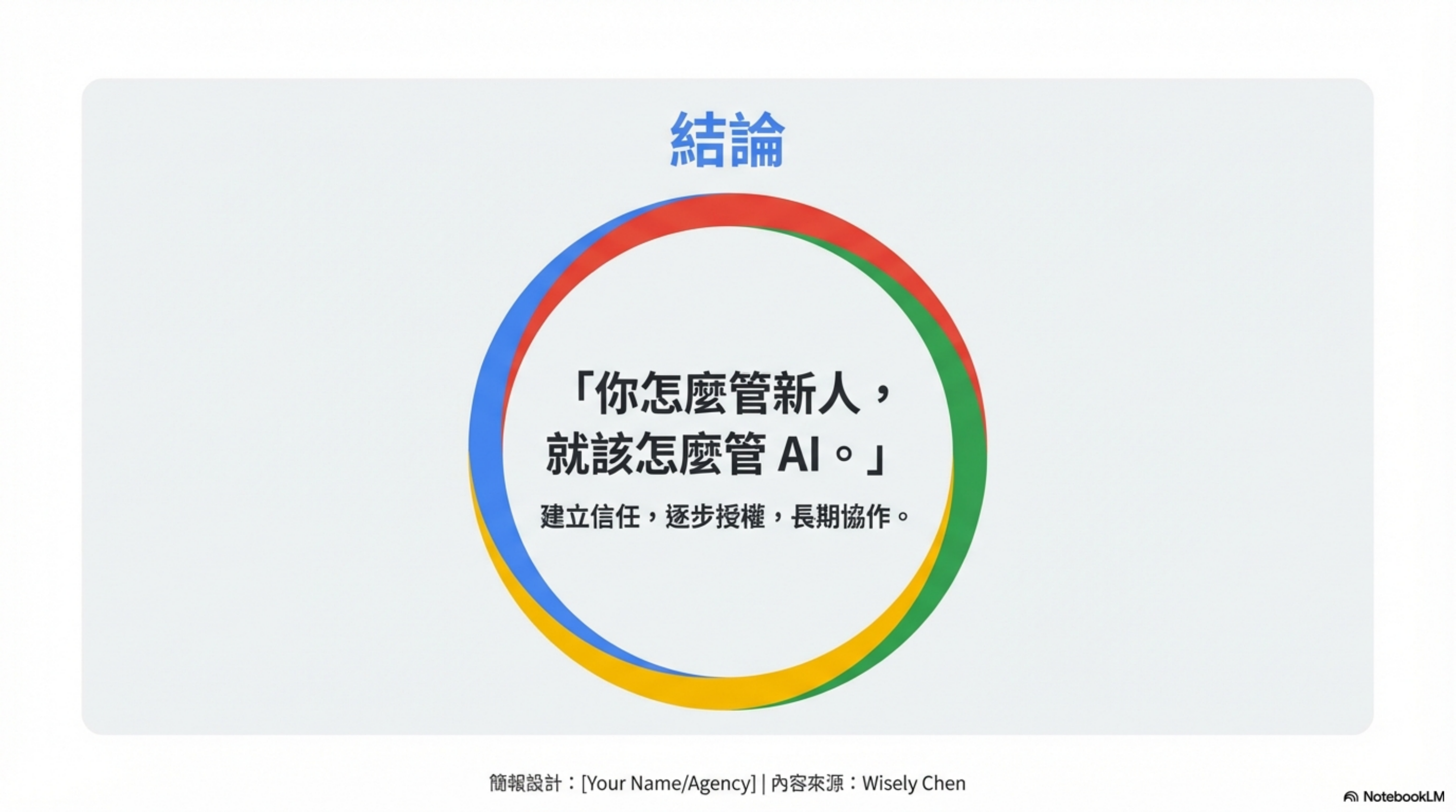 Conclusion: manage AI the way you manage a new hire