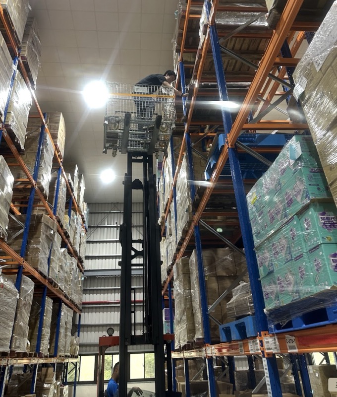 現場動起來 - 堆高機在高架層作業